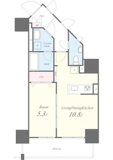 ROOTs Bunkyo Otowa【9階】の間取り