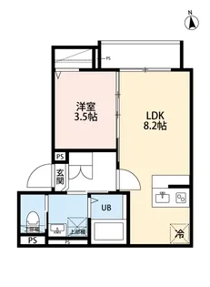 robot home 八広II【2階】の間取り