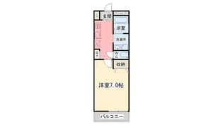 リブレメゾン香櫨園【1階】の間取り