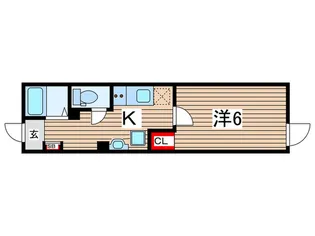 リアン亀有【2階】の間取り