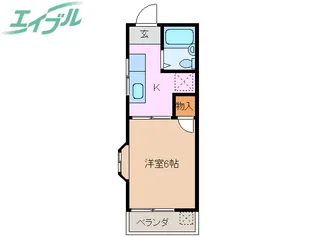ヒルズ生桑町【1階】の間取り