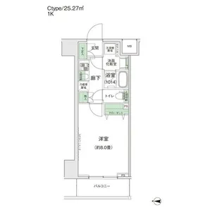 スタイリオ蒲田II【2階】の間取り