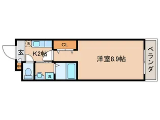 ボヌ-ルS【7階】の間取り