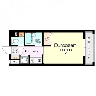 アラカサII【3階】の間取り