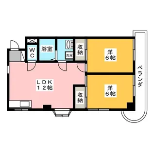 正英マンション【2階】の間取り