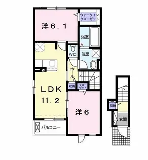 エージェント【2階】の間取り