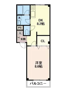 Life館COLOR’S【2階】の間取り