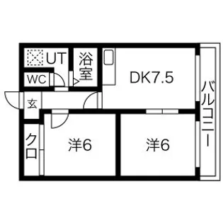 プレアール近江八幡【3階】の間取り