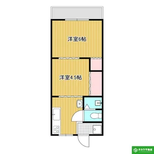 サンモール高城【2階】の間取り