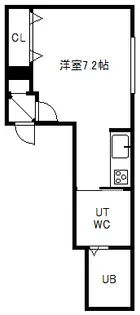BLESSING アムール 資生館【1階】の間取り