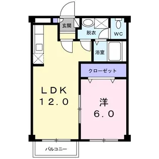 ルピナスN【1階】の間取り