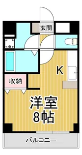 エスペランス【3階】の間取り