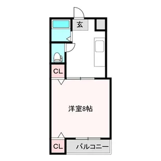 グレースメゾンミネ【2階】の間取り