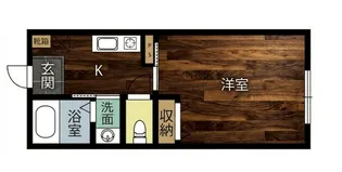 ルシャノワール鶴崎【2階】の間取り