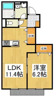 M.STAGE II【1階】の間取り