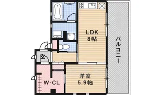 Ken’s House【4階】の間取り