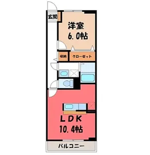 エス・スクエア【3階】の間取り