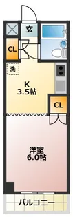 第2稲垣ハイツ【2階】の間取り