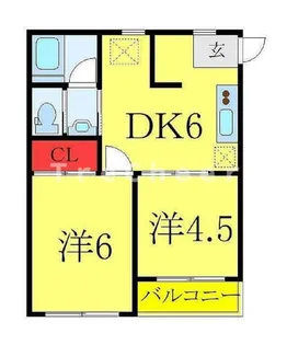 ライフコア本町【3階】の間取り