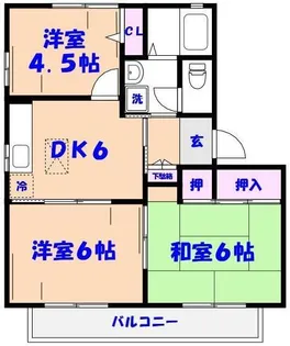 アーバンヒル妙典B【2階】の間取り