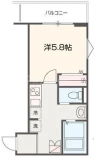 MELLAS北赤羽【1階】の間取り