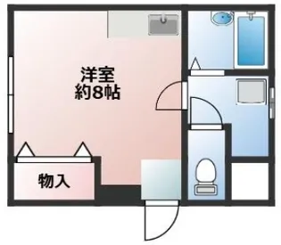 メトレス曽根【2階】の間取り