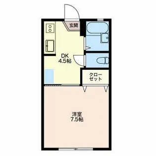 Y.Yシーサイドパレス 壱番館【1階】の間取り