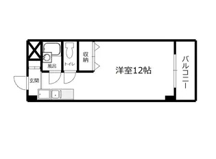グランステージ竹内【6階】の間取り