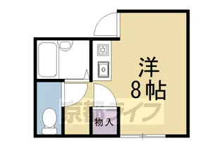 コーポ乾隆【3階】の間取り