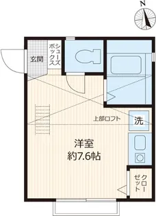G・Aタウン保土ヶ谷B棟【2階】の間取り