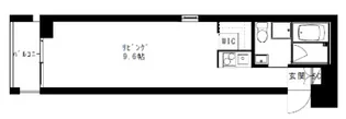ModeliaBrut南品川 モデリアブリュット南品川【4階】の間取り