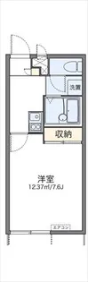 レオパレス北三国丘【1階】の間取り