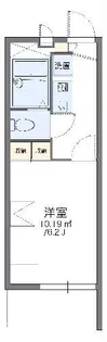 レオパレス彩III【2階】の間取り