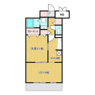ブランヌーボー【3階】の間取り