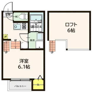 Stage葉山【2階】の間取り