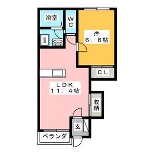 Luminous Garden【1階】の間取り