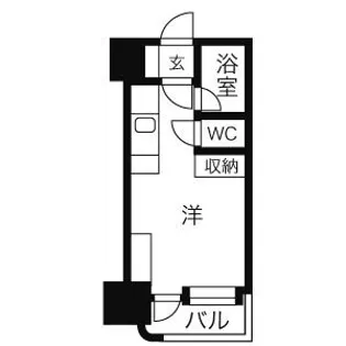 アン・セリジェ壱番館/弐番館【5階】の間取り