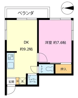 寿コーポ【2階】の間取り