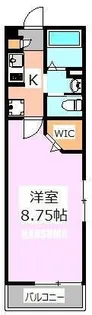 パームテラスII【2階】の間取り