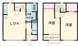 アンソレイェの間取り