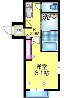 MKT comfort house 神田【3階】の間取り