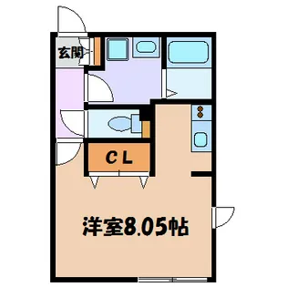 Lapule【2階】の間取り