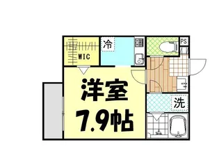 シャルール【3階】の間取り