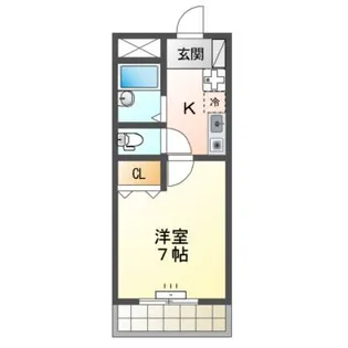 グランシャリオ【1階】の間取り