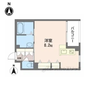 CUBE【2階】の間取り