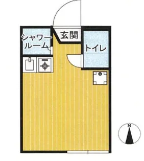 アーバンプレイス中野【1階】の間取り