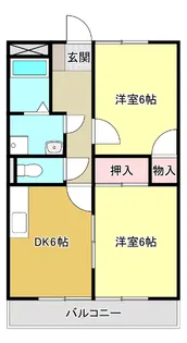 フォーテューナ【2階】の間取り