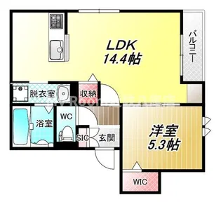 YOSA ポルテ【3階】の間取り