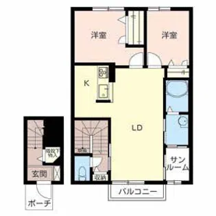 リ・フィデルIV【2階】の間取り
