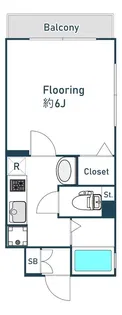 サフィール【1階】の間取り